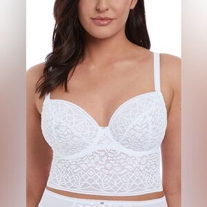 Freya Soiree Lace Bralette - White - 30H